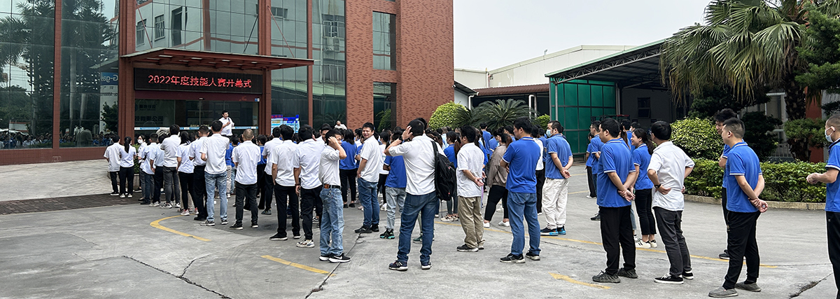 PA旗舰厅新材2022年员工技能大赛