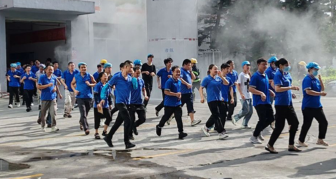 个个讲安全，个个会应急！PA旗舰厅应急安全演练活动